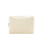 Trousse en velours côtelé biologique à fermeture éclair – vue 3