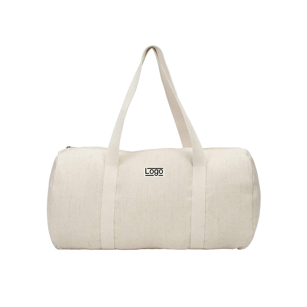 GK21270 - Sac polochon en jute biologique (1) Sac polochon en jute biologique