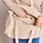 Sac polochon en jute biologique – vue 3