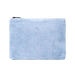 Pochette plate avec fermeture éclair en éponge biologique – Image 9