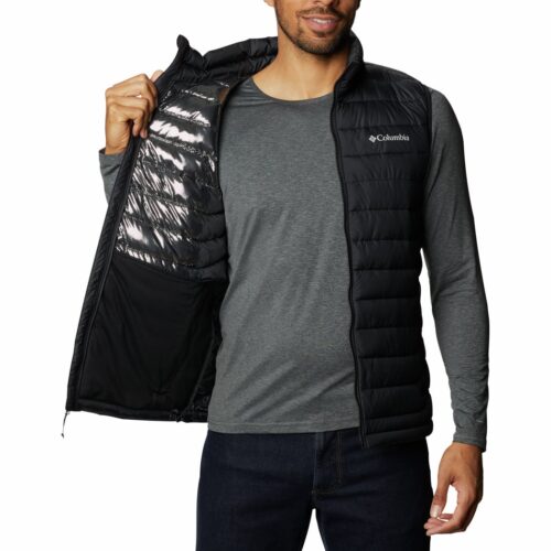 Gilet isolé Powder Lite II Columbia personnalisé en broderie - Homme – vue 2