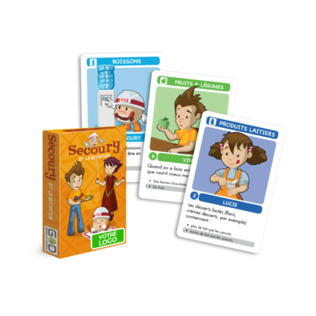 Jeu de 7 familles sur la nutrition - Personnalisable