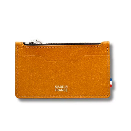 Porte-cartes zip en synderme recyclé | Fabriqué en France | Certifié OEKO-TEX