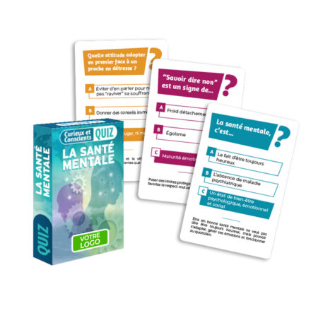Curieux et Conscients Quiz - Jeu de sensibilisation à la santé mentale personnalisé