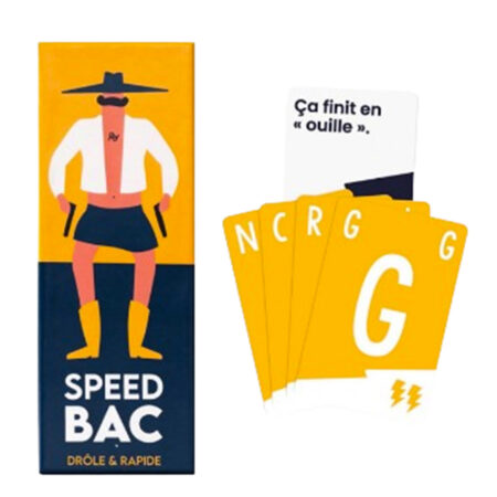 Speed Bac Personnalisé | Jeu d'ambiance publicitaire à votre image