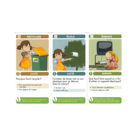 Jeu des 7 familles Secoury - Développement durable personnalisé – vue 2