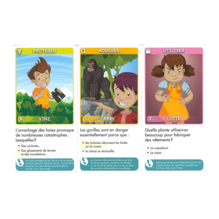 Jeu des 7 familles Secoury Biodiversité personnalisé – vue 2