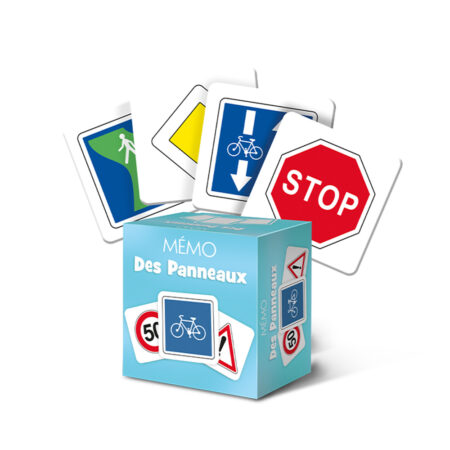 Mémo des Panneaux - Jeu de mémoire prévention routière personnalisé