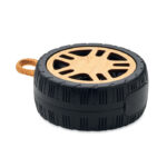 Enceinte Bluetooth 3W 5.3 forme roue ABS recyclé – vue 2