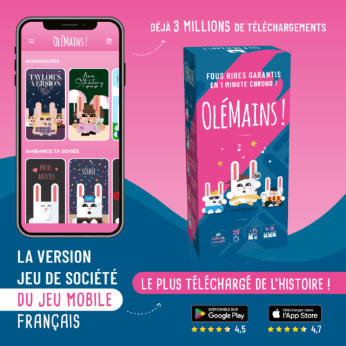Olémains Personnalisé | Jeu d'ambiance publicitaire à votre image – vue 2