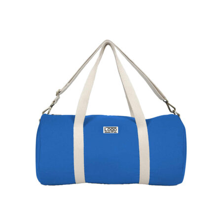 Sac polochon en coton biologique certifié GOTS - avec bandoulière