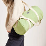 Sac polochon en coton biologique certifié GOTS - avec bandoulière – vue 6