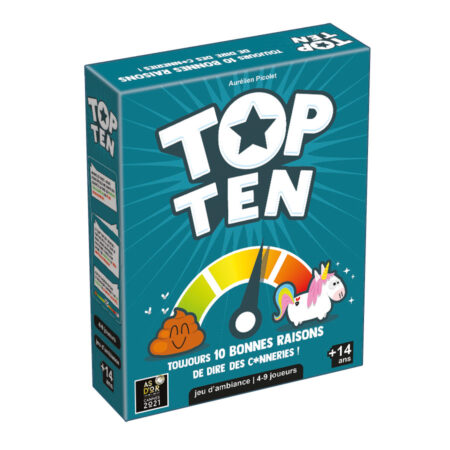 Top Ten Personnalisé - Jeu coopératif publicitaire à votre image