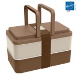 Lunchbox 2 compartiments avec poignées rétractables | Fabriquée en France | Certifiée Origine France Garantie – vue 7