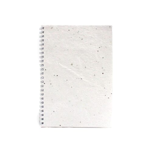 Carnet A5 en papier graines personnalisé – Carnet écologique à planter