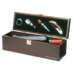Grand coffret à vin MDF 2 bouteilles – Image 2