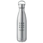 Bouteille isotherme 500ml inox recyclé – format slim – vue 4