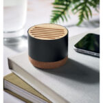Enceinte Bluetooth liège et aluminium recyclé – Image 3