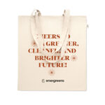 Tote bag coton recyclé 38cm naturel – Image 2