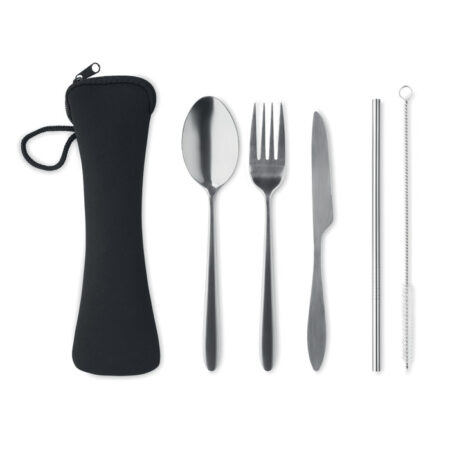 Couverts nomades en inox personnalisables