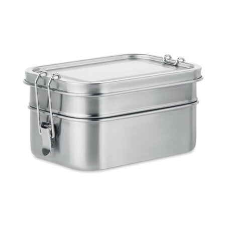 Lunchbox en acier inoxydable à 2 étages personnalisable