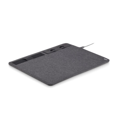Tapis de souris avec fonction chargeur sans fil