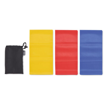 Bandes de fitness avec pochette en PET recyclé – vue 2