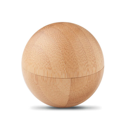 Baume à lèvres boîtier bambou rond – vue 2