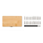 Set d'outils 24 pièces manche bambou – vue 2