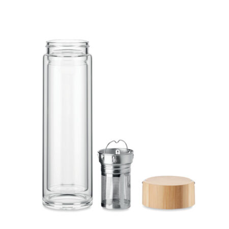 Bouteille en verre borosilicate 400 ml – vue 2