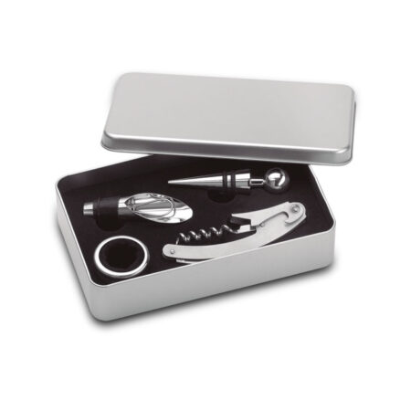 Coffret Accessoires à Vin en Fer Personnalisable