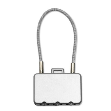 Cadenas en métal pour valise avec combinaison à 3 chiffres