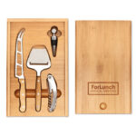 Set fromage & vin bambou grand format – vue 3