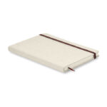 Carnet A5 96 pages couverture toile recyclée – Image 3
