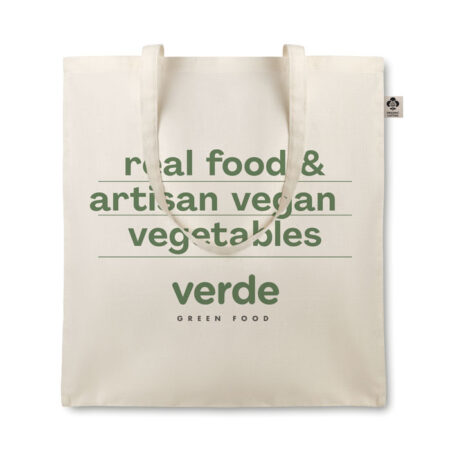 Tote bag coton bio 105g 38x42cm – vue 2