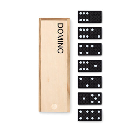 Jeu de domino 28 pièces boîte MDF – vue 2