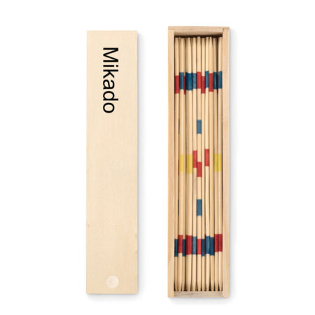 Jeu de mikado en bambou naturel – vue 2