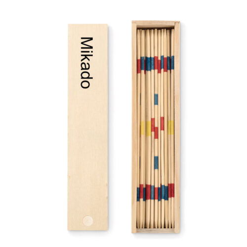 Jeu de mikado en bambou naturel – vue 2