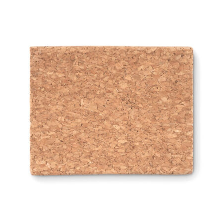 Bloc-notes A6 couverture liège papier recyclé – vue 2