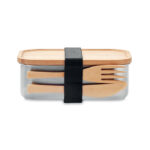 Lunchbox personnalisable acier inoxydable bambou – Image 2