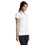 Polo femme en 100% coton peigné 200g/m² – vue 7