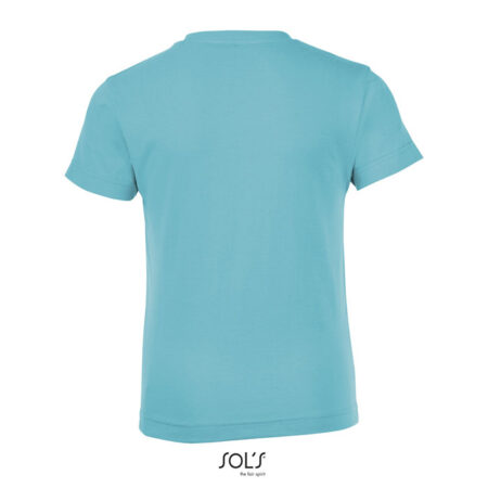 T-shirt enfant à col rond en coton – vue 2