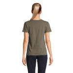 T-shirt Femme col rond - 100% coton semi peigné 150gr/m² – vue 8