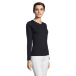 Tee-shirt Femme manches longues, 100% coton 190gr/m² – vue 3