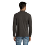 Polo homme à manches longues - 100% coton – vue 4