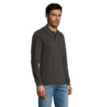 Polo homme à manches longues - 100% coton – vue 5