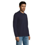 Polo homme à manches longues - 100% coton – vue 7