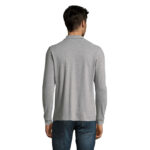 Polo homme à manches longues - 100% coton – vue 8