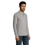 Polo homme à manches longues - 100% coton – vue 9