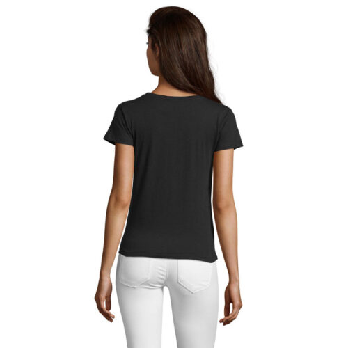 Tee-shirt femme col rond ajusté - 100% 150g/m² – vue 2